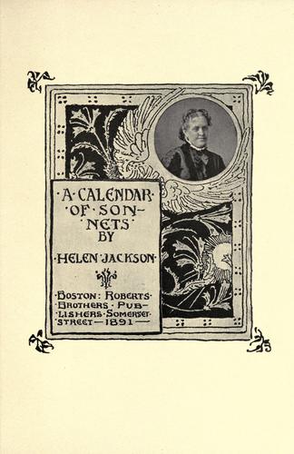Calendar of Sonnets