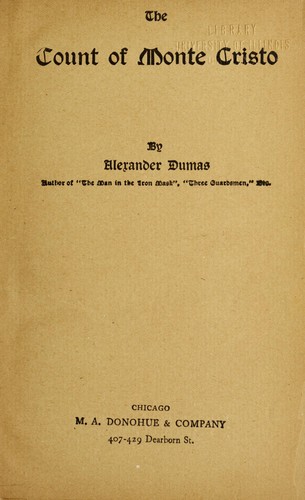 The Count of Monte Cristo, Illustrated